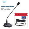 Xiangke OK-32 Wireless Dual Gooseneck Desktop Microphone for Live Broadcasts and Conferences