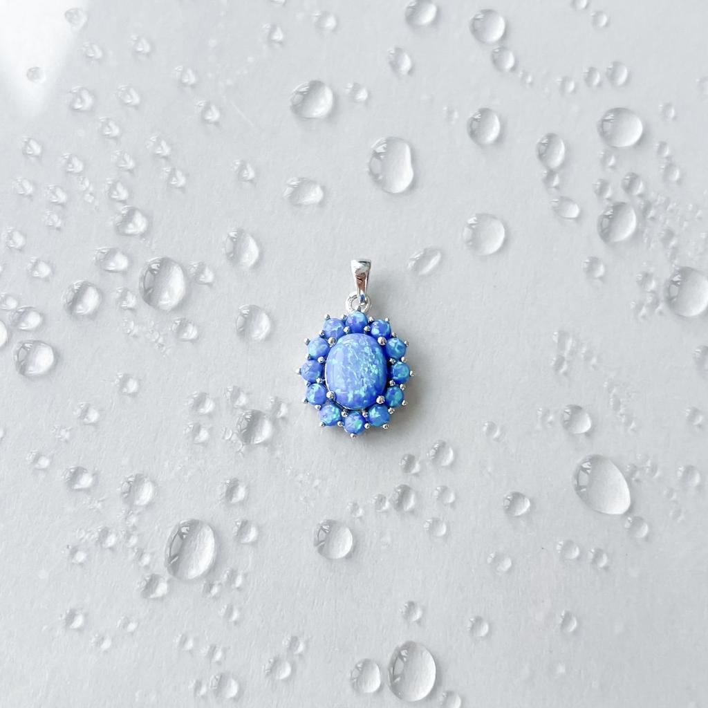 Серебряная подвеска с опалом 2.15ct (2151869)