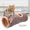 Safe Portable Folding Collapsible Fabric Tunnel Toy for Pet Cat Dog Rabbit(Giraffe)