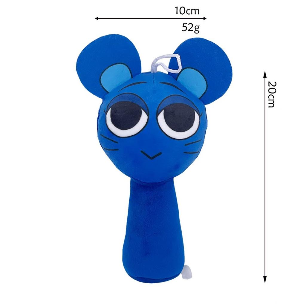 Set Peluche Sprunki Sprunky peluche Peluche Morbido Caldo Gioco Cartone Animato Bambole Animali di Peluche Per Fan Regalo di Compleanno Natale