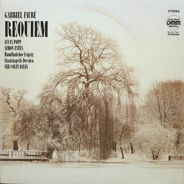 LP Record GABRIEL FAURE, LUCIA POPP, SIMON ES - Requiem 725079 ETERNA 1987 German Dem Classical Used