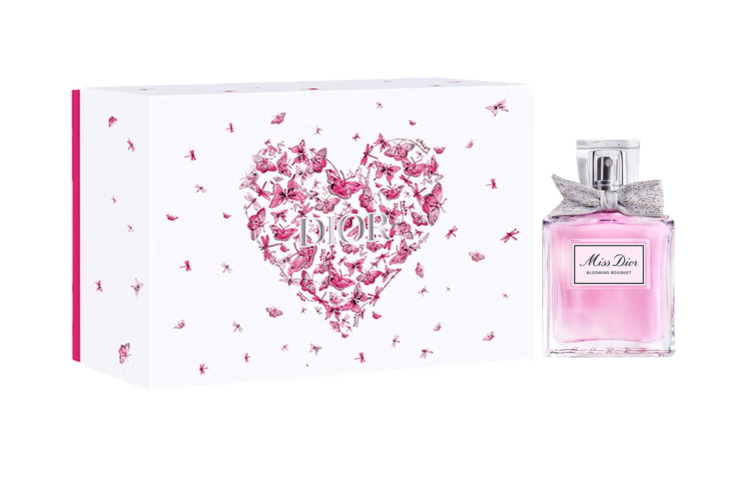 

DIOR Floral Sweetheart Perfume, Pink Butterfly Box Limited Edition Potpourri Scent Eau De Toilette Peony White Musk 30ml
