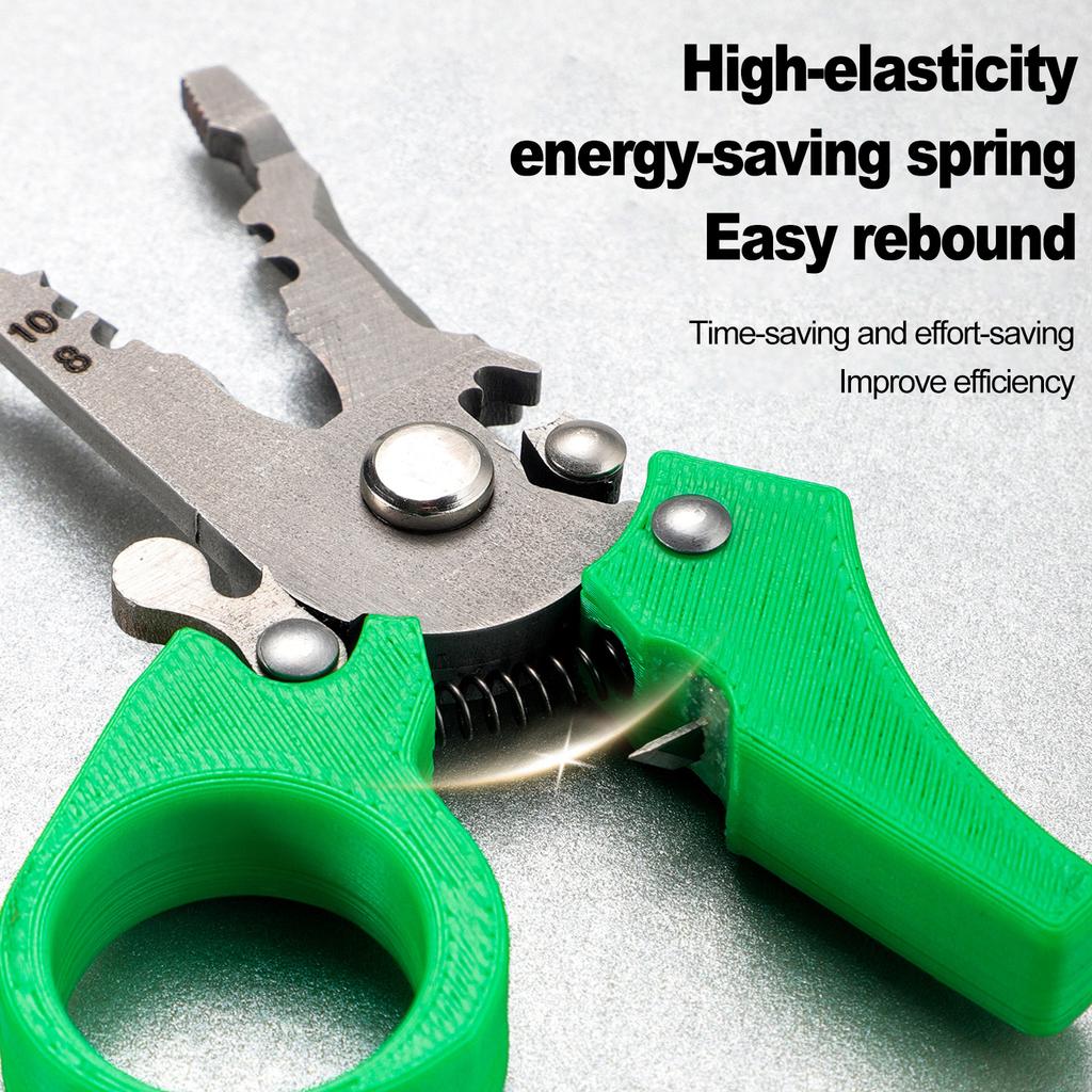 Mini Wire Strippers Pliers Multi-Function Pocket-Sized Splitting Wire Stripper Electricians Cable Cutting Crimping Pliers