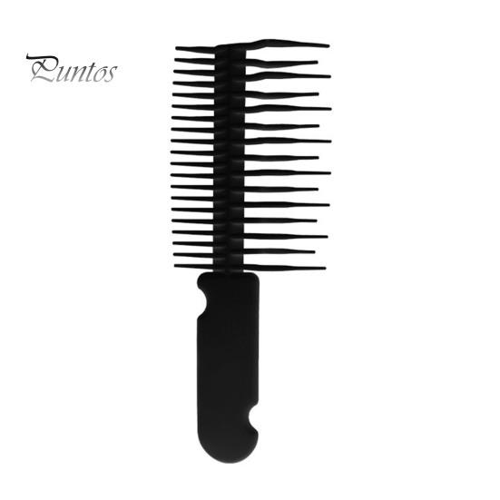 

1/2 шт. Расческа для влажных волос с рифленой ручкой, против спутывания, с мелкими широкими зубьями, антистатическая, распутывающая расческа для мужчин и женщин, для коротких, длинных, вьющихся, тонких, густых волос 1pc