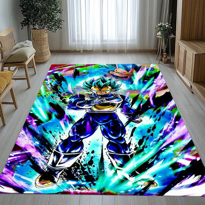 Anime D-Dragon Ball Game Cartoon Living Room Non-Slip Area Rug Soft Carpet for Bedroom Kids Playroom Sofa,Home Decor Doormat 40x60cm
