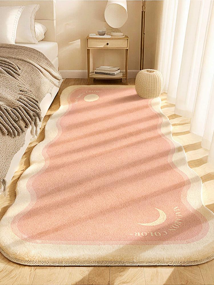 Cartoon Boby Bedroom Decor Bedside Carpet Fluffy Soft Plush Floor Mat Nordic Style Carpets for Living Room Thicken Anti-slip Rug