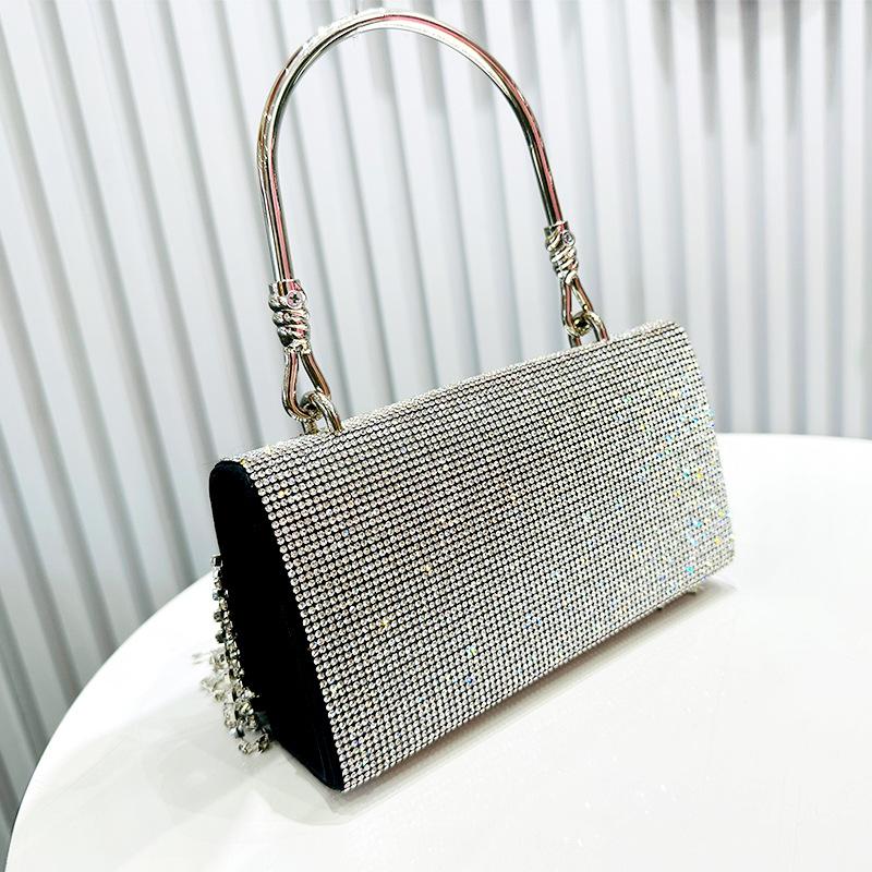 Rhinestone Dinner Bag Guangzhou Fringed Personalized Handbag Fashion Chain Shoulder Bag Designer Wallet