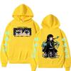 Anime Demon Slayer Hoody Muichiro Tokito Fashion Pullover Sweatshirt Men Women Casual Autumn Winter Fleece Hoodie Streetwear