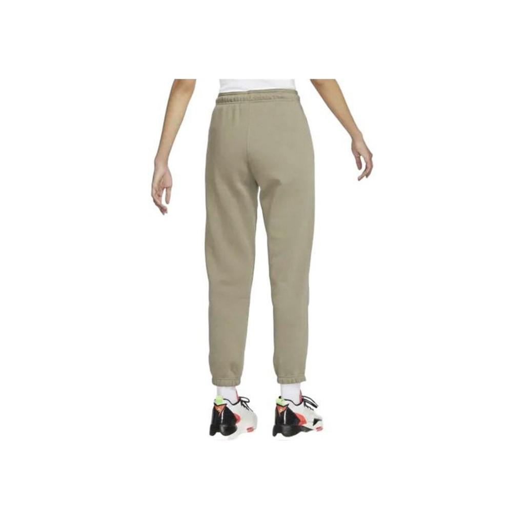 Jordan Brooklyn Logo Bestickte Fleecehose Damen Hose Olivgrün DQ4479-351