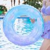 HANDUNYOU Thickened Sequin Starry Sky Swimming Ring with Handles