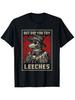 But Did You Try Leeches Plague Doctor Graphic T-Shirt for Men & Women - 100%, Comfortable & Stylish, Black with Red & White Raven Design, Perfect for