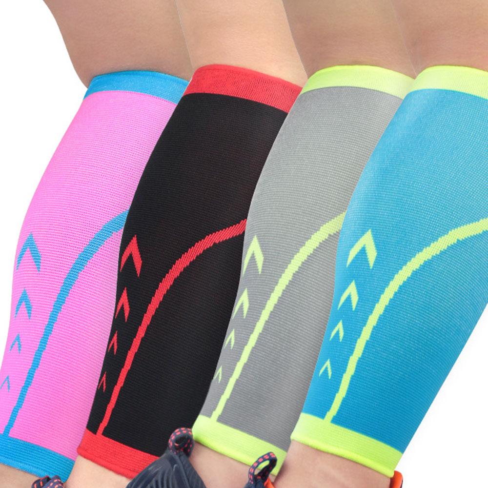 1Pcs Calf Compression Sleeves for Men & Women, Footless Compression Sock for Cycling Running Leg Warmers Sun UV Protection