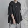 Men's Trendy Loose Fit T-Shirt, Short-Sleeved, Hong Kong Style, Versatile and Stylish.