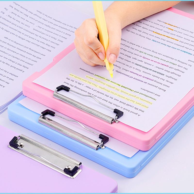 A4 Multi-functional File Folder Desktop Test Paper Organizer Office Document Board Folder Storage Box Writing Board, Office