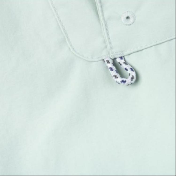 Columbia Bahama Logo Embroidered Solid Color Long Sleeve Shirt Men Shirts Light-Blue FJ7048-337
