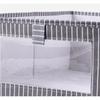 Foldable Fabric Storage Box Small Closet Organizer Bin for Clothes Grey 27.5x15.5x17cm