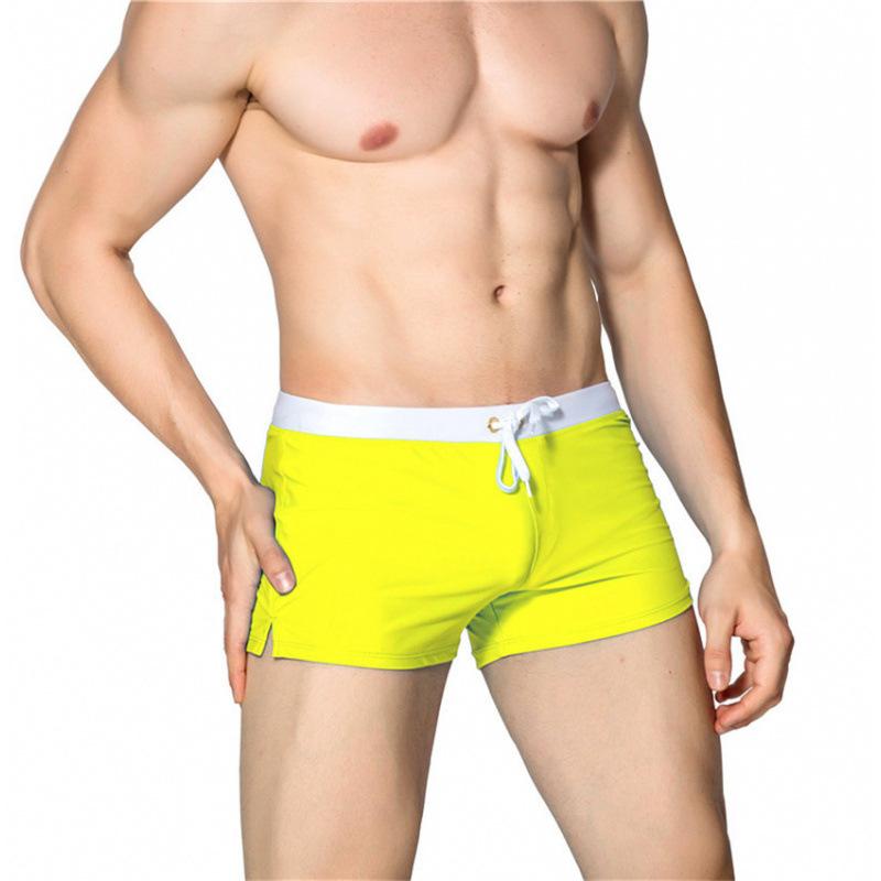 Men's Swimming Trunks, Boxer Swimming Trunks, Back Pocket Design, Beach Pants, Beach Pants.