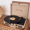 Portable Retro Bluetooth Vinyl Turntable and Multifunctional Speaker