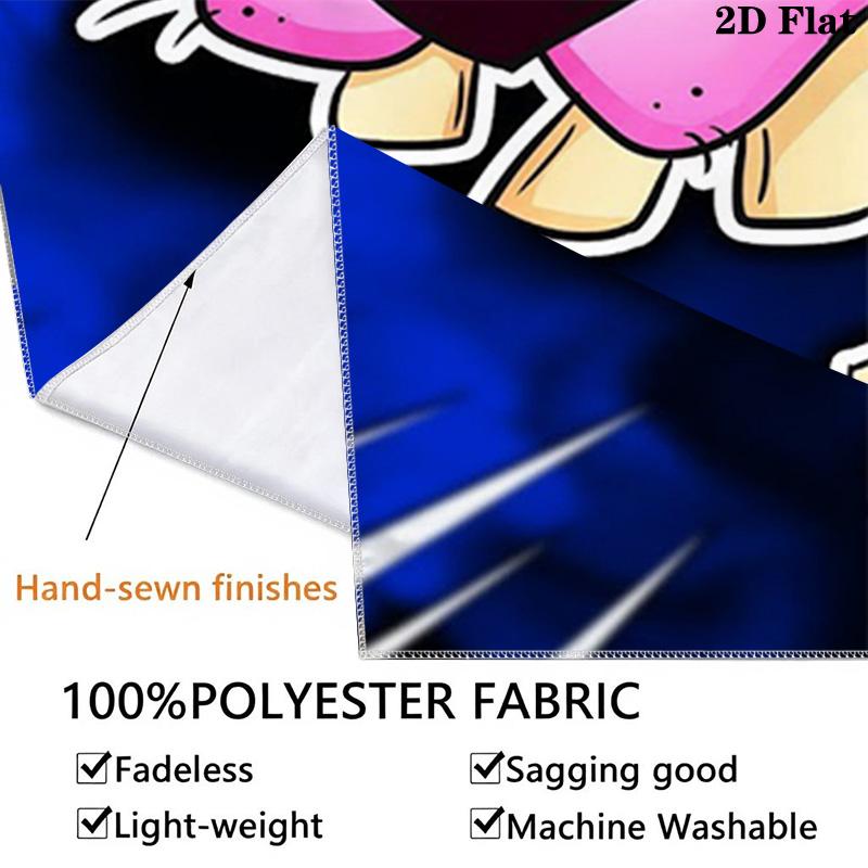 Courage the Cowardly Dog Pattern Home Decor Tapestry, Wall Hanging, Decorative RV Wall Cloth.MGT0918602