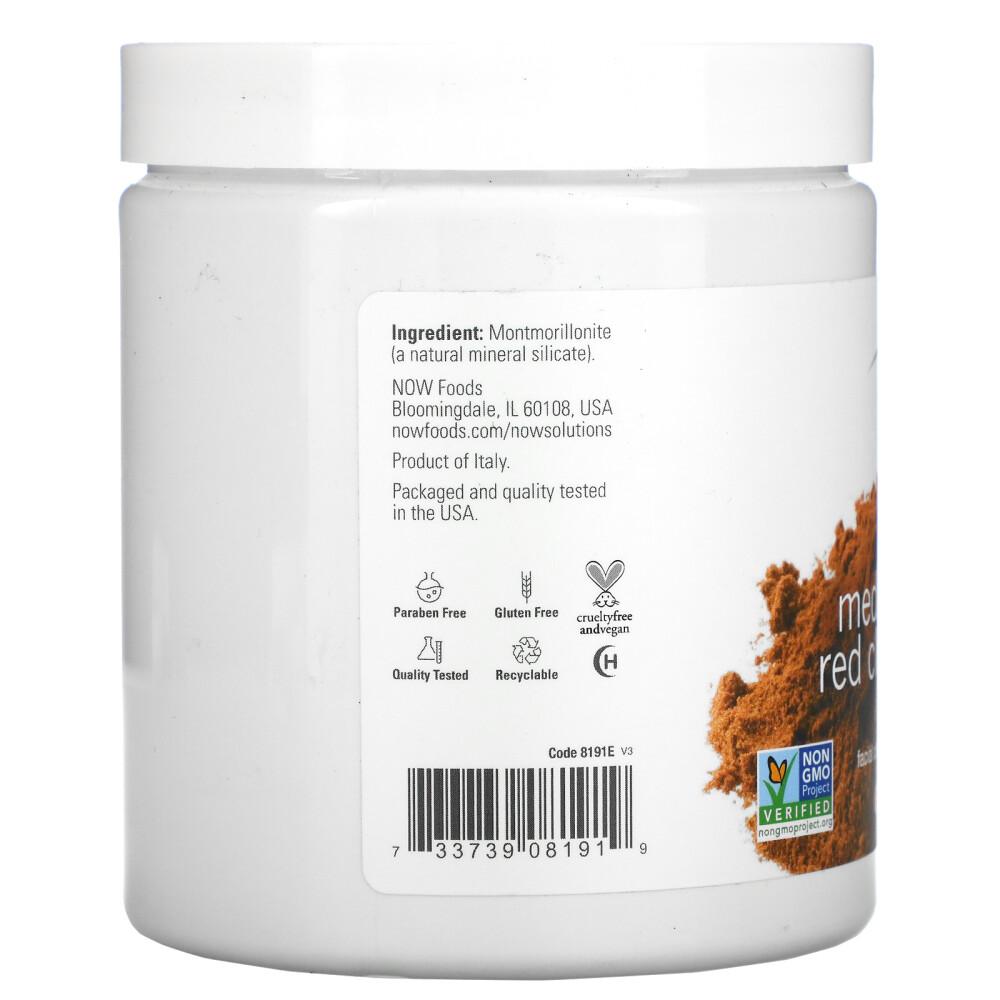 Now Foods Solutions Mediterranean Red Clay Powder 397g (14oz)