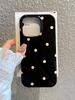 Sterne Beliebter Stil Ins Polka Dot Design Handyhülle Für iPhone 17 Pro Max 16 15 13 14 Glänzend IMD TPU Rückseite