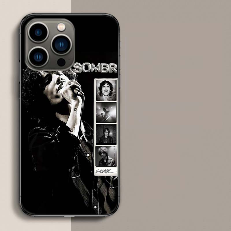 Singer S-Sombr Phone Case For Iphone 17 Air 15 Pro 14 Plus 16 Pro Max 12 13 Mini 11 16E X XS Cover Cute Fundas