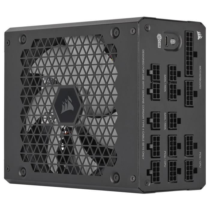 Alimentation pc - corsair - cp-9020259-eu - hxi series hx1000i atx - 80 plus platinium