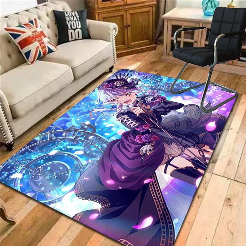 Roselia Wallpaper Rug Floor Mat for Living Room or Bedroom Soft and Comfortable Carpet a Gift for Birthday and Holiday.DFDT261018141