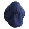Quick Drying With Neck Flap Wide Brim Bucket Hat Summer Sun Cap Fisherman Hats Hat with Neck Cover