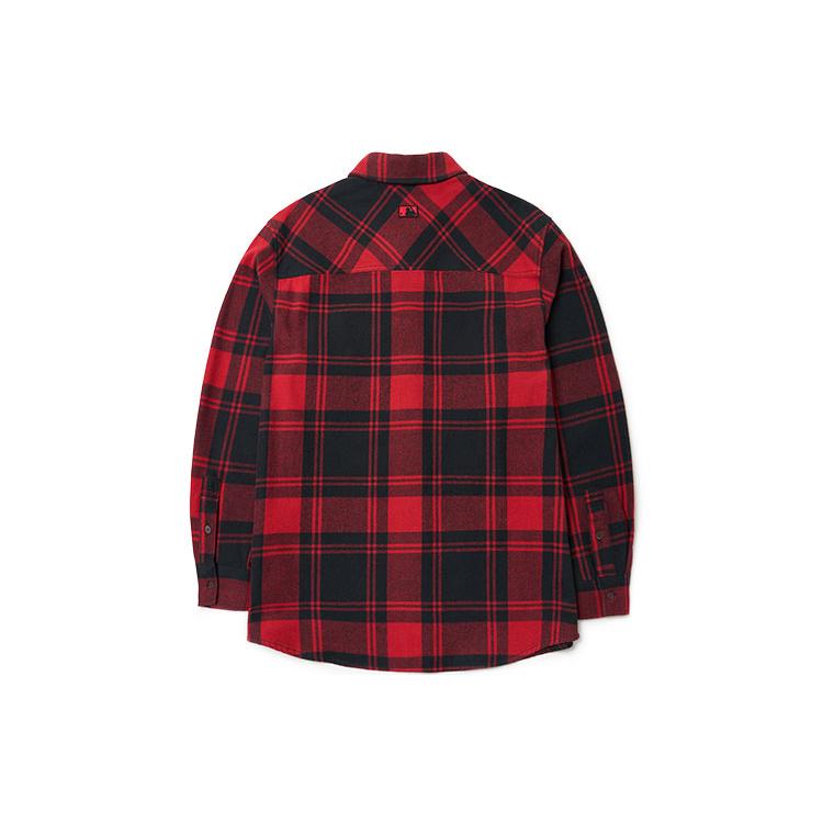 MLB Mlb Base Logo Shirt Unisex Red 3AWS01014-43RDD