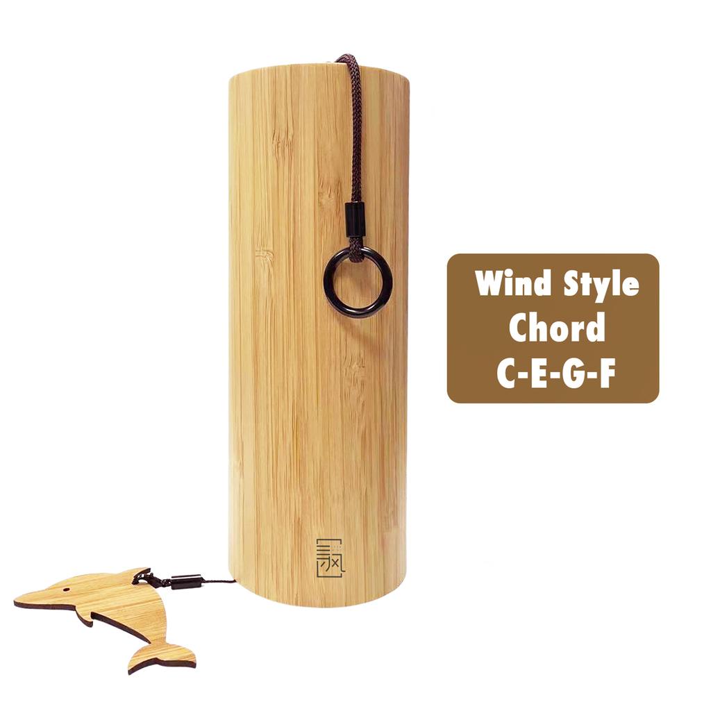 Seek Wind Bamboo Wind Chimes Meditation Chord Windchime Windbell for Outdoor Garden Patio Home Decoration Zen