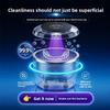 Small Ultrasonic Braces Cleaning Machine, Dentures, Jewelry, Household Automatic Ultraviolet Sterilization Cleaner