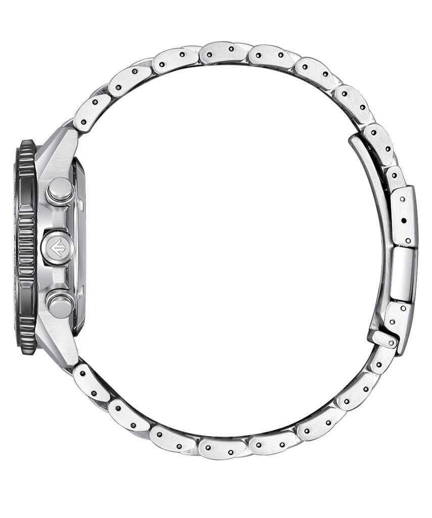 Citizen Eco-Drive Chronograf 40mm Tarcza Stal Nierdzewna Zegarek Męski CA4664-60X