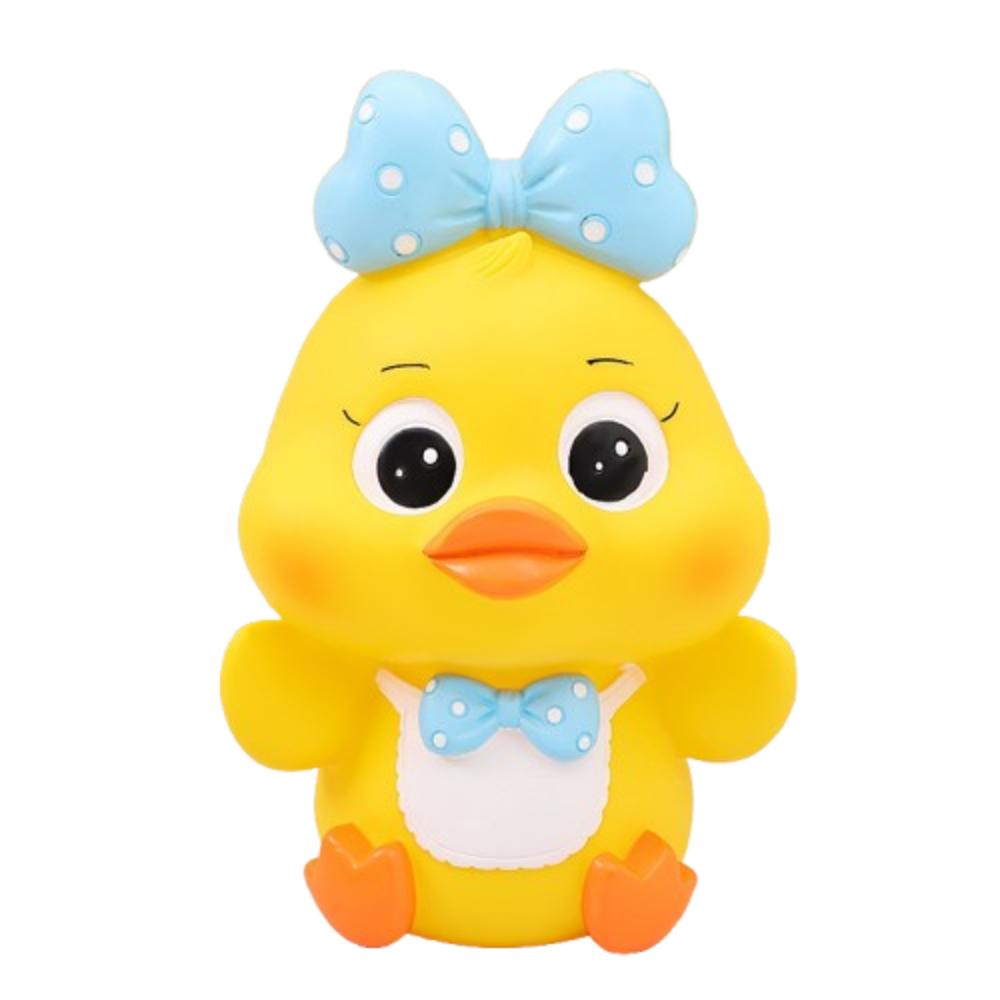 Savings Tank Little Yellow Duck Piggy Bank Decorative Duck Model Piggy Bank  Children/Kids