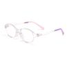 Children's Ultralight Transparent Eyeglass Frame with Soft Nose Pads for Boys & Girls (Model 89213ET)