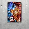 rengoku Vintage Tin Sign Home Decor Wall Decor Art Wall Mural Room Decoration Decor Retro Metal Sign Plate Bar Posters