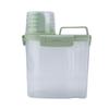 Pet Food Container Waterproof and Moisture Proof Dog Food Storage Tank with Lid and Measuring Cup
