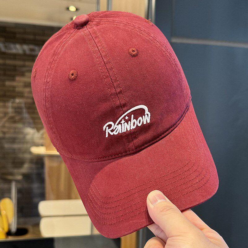French genuine baseball cap children spring and summer new fashion three-dimensional letter embroidery wide brim deepened cap tide