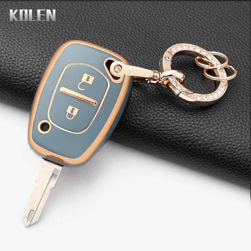 Fashion Tpu Car Key Case Cover Bag For Renault Trafic Kangoo Mavano Master For Vauxhall Opel Vivaro Protected Shell Keychain Fob