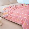 Six-layer Cotton Gauze Towel Quilt Single Double Throw Blanket Couch Autumn Winter Cover Quilt Kindergarten Kids Napping Small Cover Blanket