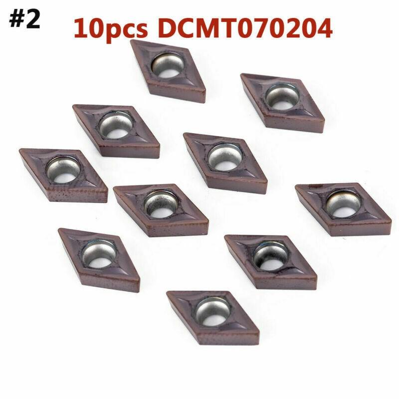 Versatile CNC Carbide Inserts Blade Cutter Lathe Turning Tool Kit 10pcs