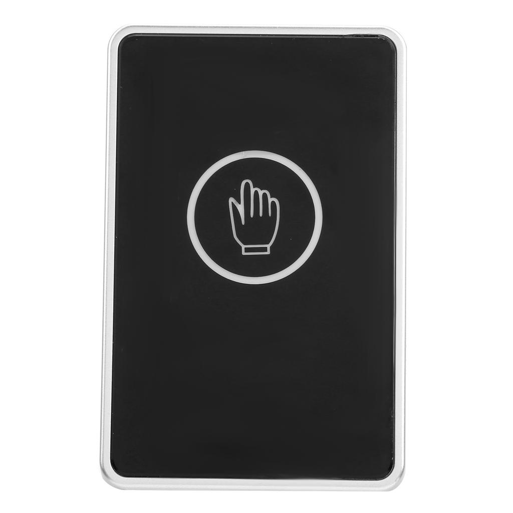 Door Exit Button LED Infrared Access Control Backlit Switch ABS Plastic NonTouch Type DC 12V