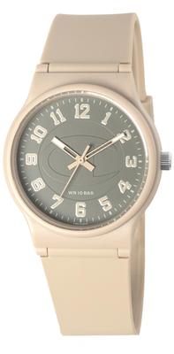 [Citizen Q&Q] Wristwatch Champion V49A-008VK Beige