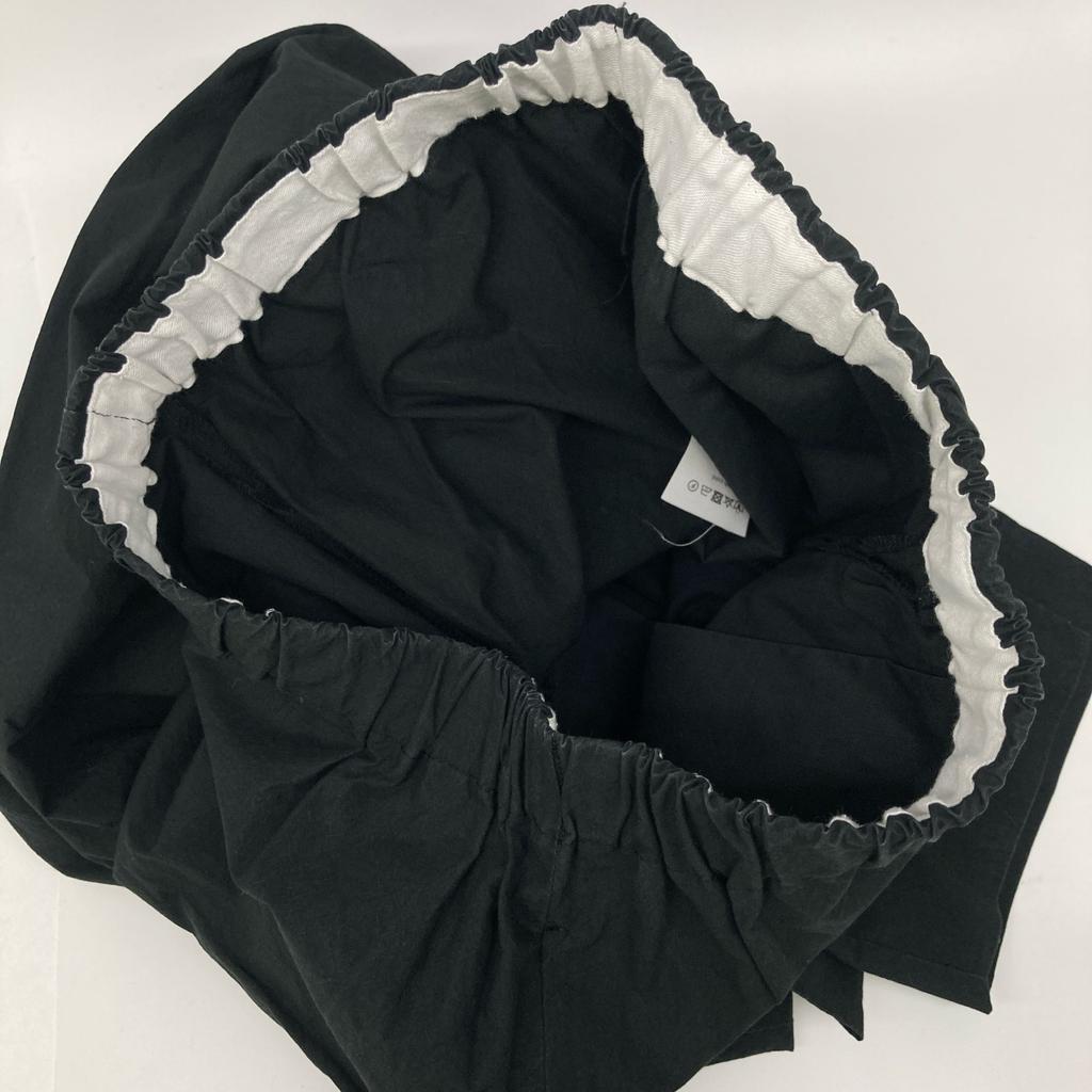 ENFOLD [Made in 2011] 300GS231-1710 EGG PANTS Bottoms 36 blackUsed