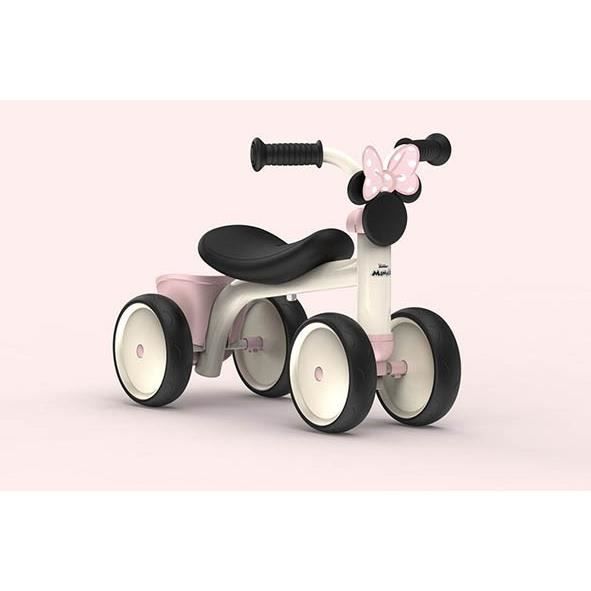 SMOBY - Minnie Porteur Rookie - Roues silencieuses - Petit Coffre à Jouets - Facilement Transportable - A Partir de 12 Mois