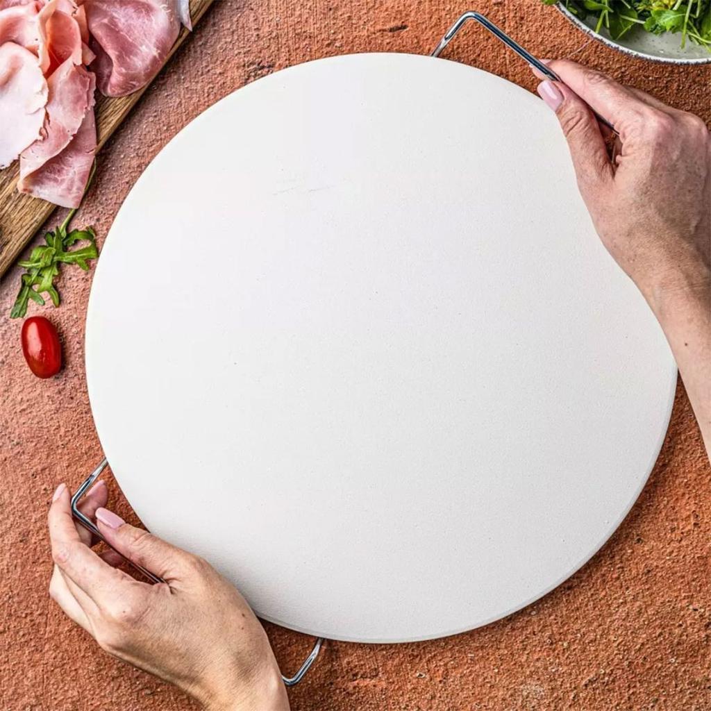 Kamień szamot do pieczenia i serwowania pizzy 33cm klausberg kb-7788 lumarko!