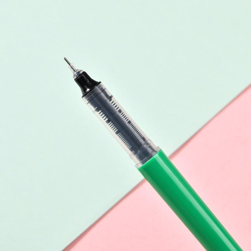1Pc Cute Capybara Cartoon Student Neutral Pen Black Carbon Water-based Pen Creative Learning Stationery Prizes