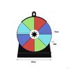 Color Rotating Wheel Drinking Game for Adults Editable Reusable with Stand Roulette Fortune
