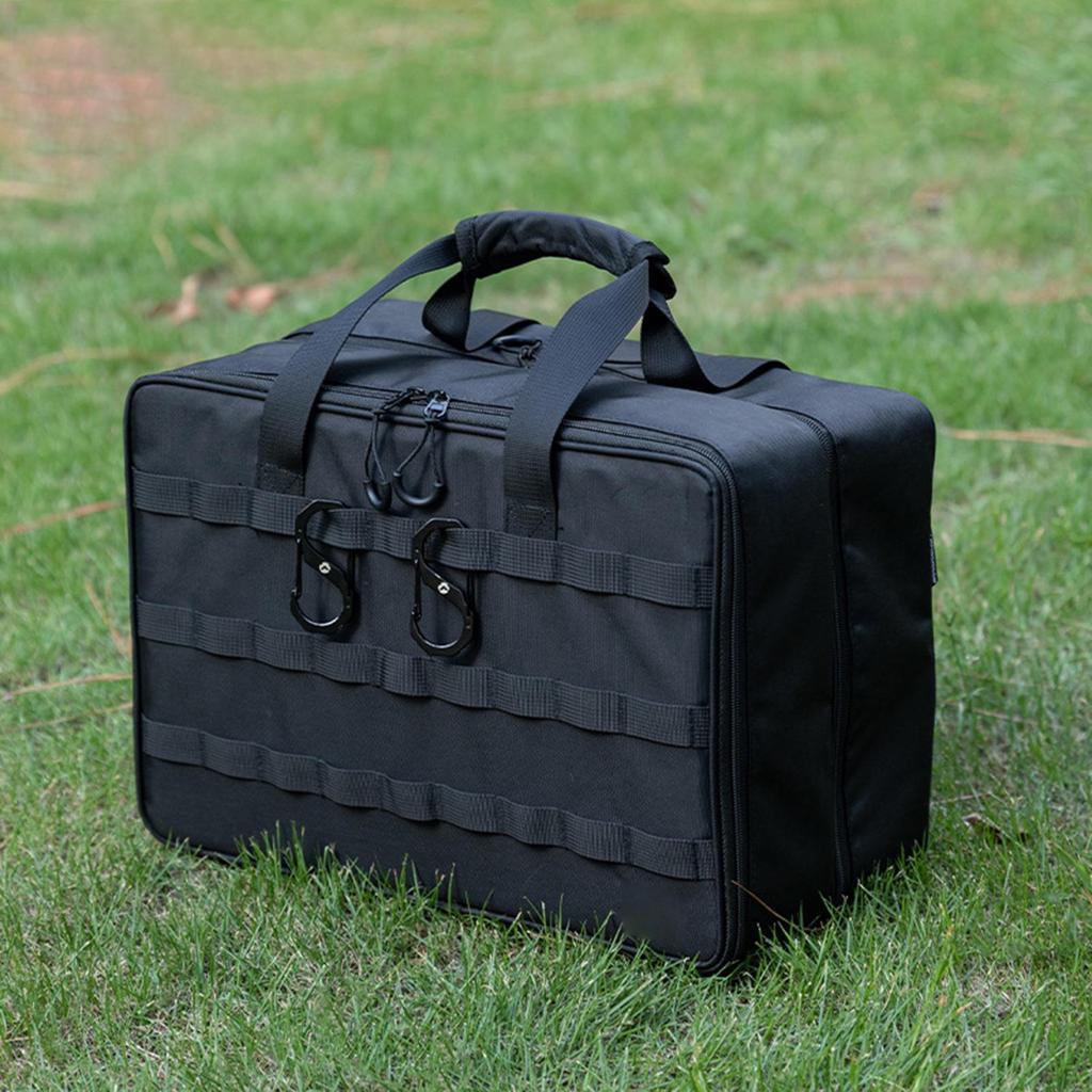 Camping Storage Box Waterproof Organizer With Handle 46L Camping Gear Organizer Sack For Outdoor Hiking Beach Picnics Weekend
