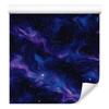 Watercolor Galaxy Navy Blue Wallpaper, Smooth Transitions 50x1000